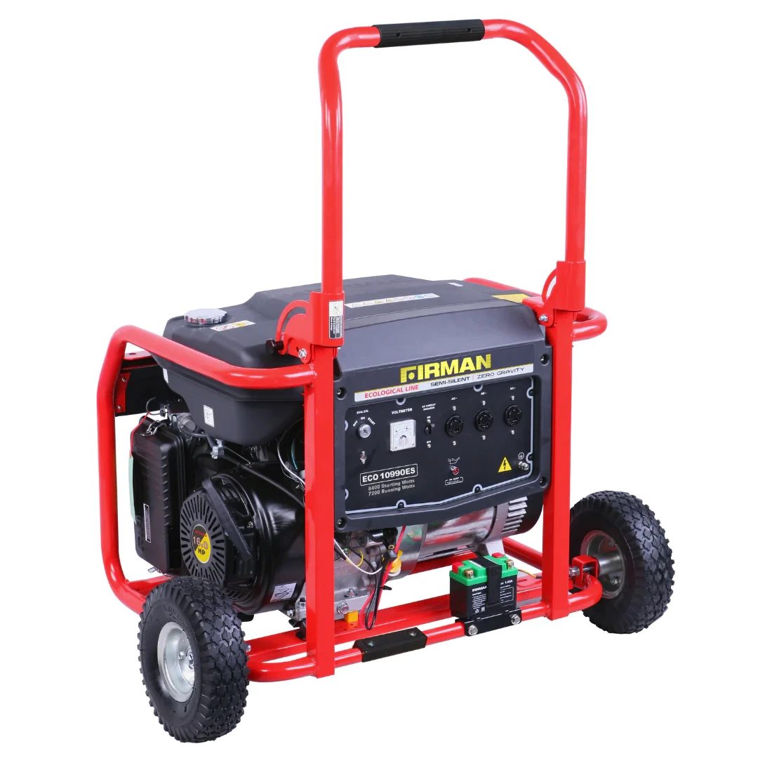 Firman 7.0kva Key start Generator with Free Firman Engine Oil- ECO10990ES