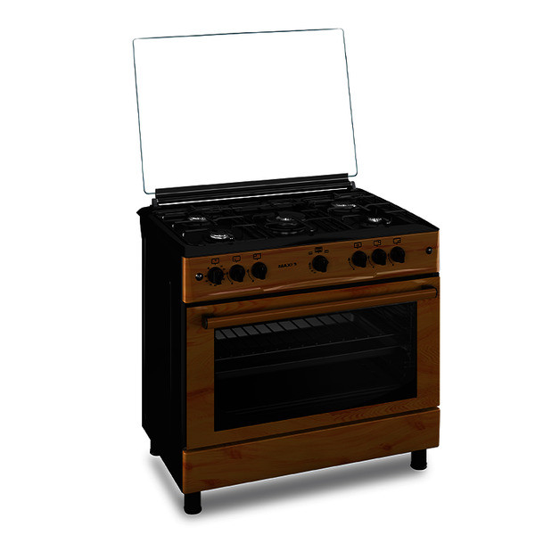 Maxi 60*90 5 Burner Gas Cooker Wood