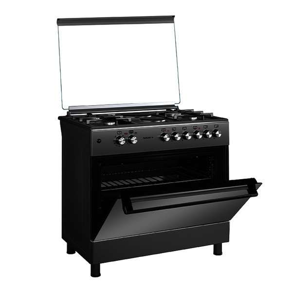 Maxi 60*90 (4+2) Burner Gas Cooker Matte INOX TR