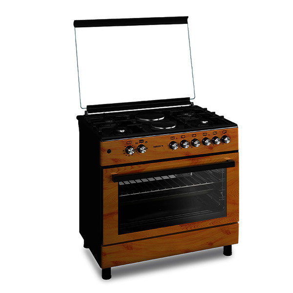 Maxi 60*90 (4+2) Burner Gas Cooker Wood TR